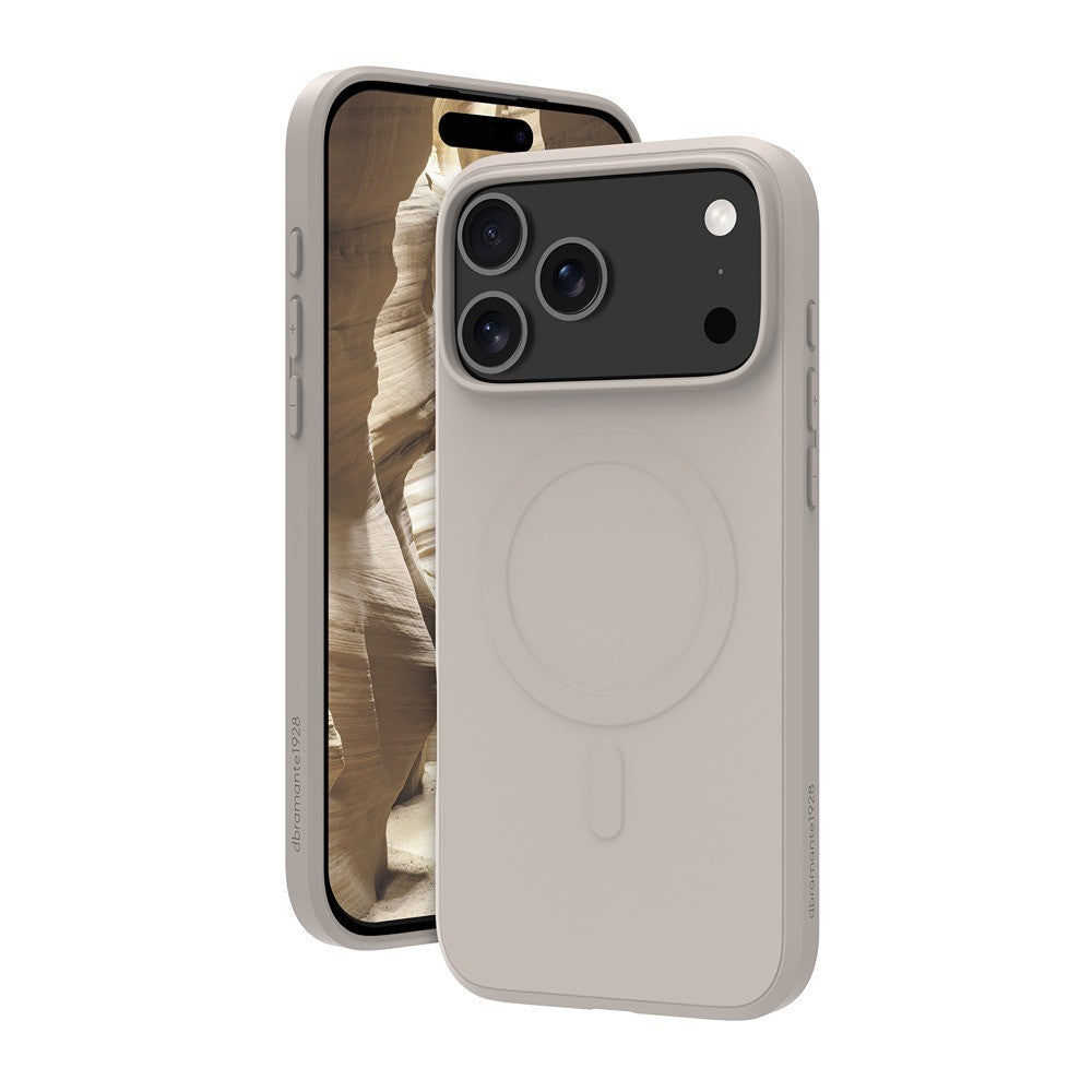 dbramante1928 iPhone 17 Pro Max/iPhone 18 Pro Max Cover Greenland Pro MagSafe Sandstone