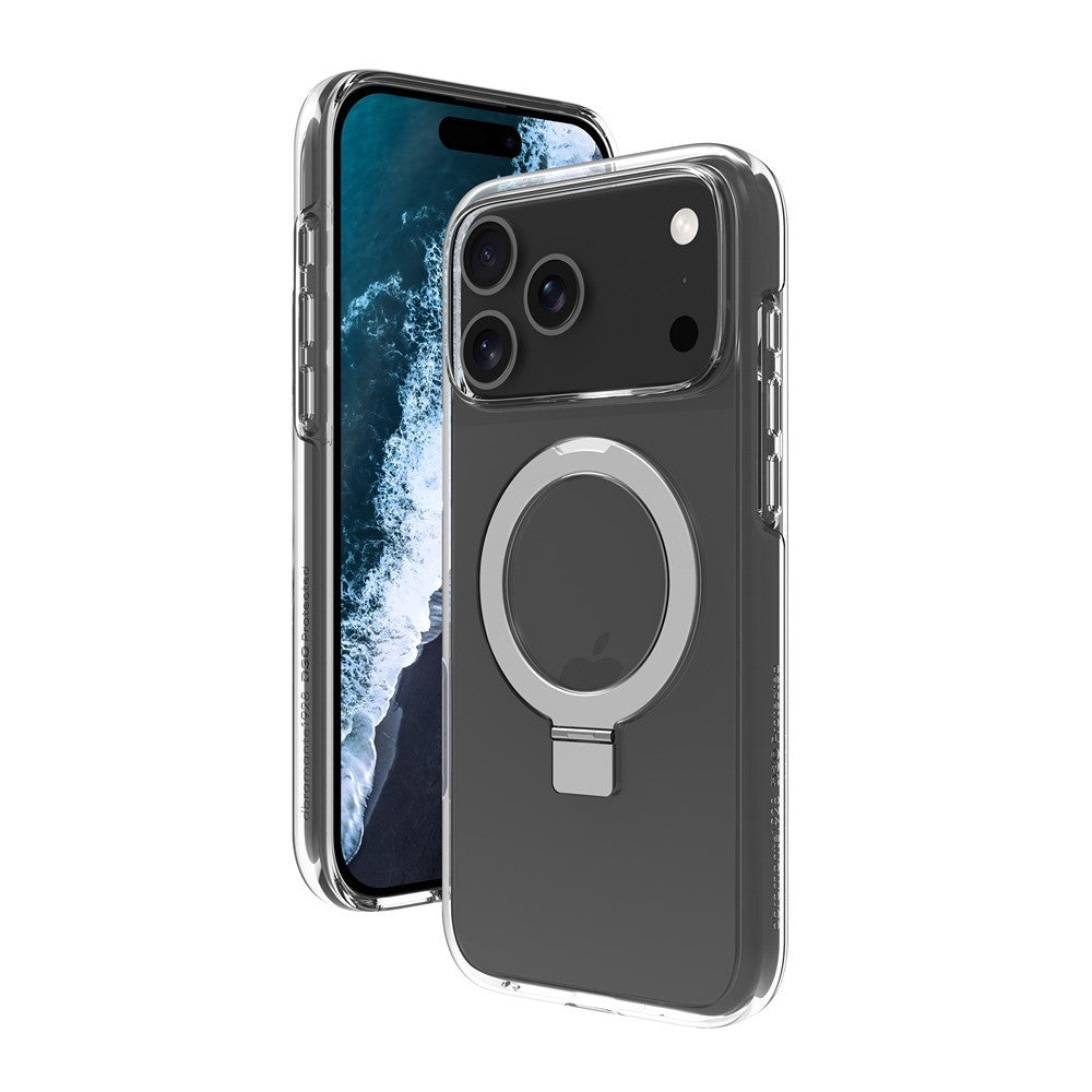 dbramante1928 iPhone 17 Pro Max/iPhone 18 Pro Max Cover Iceland Ultra MagSafe Kick D3O Klar