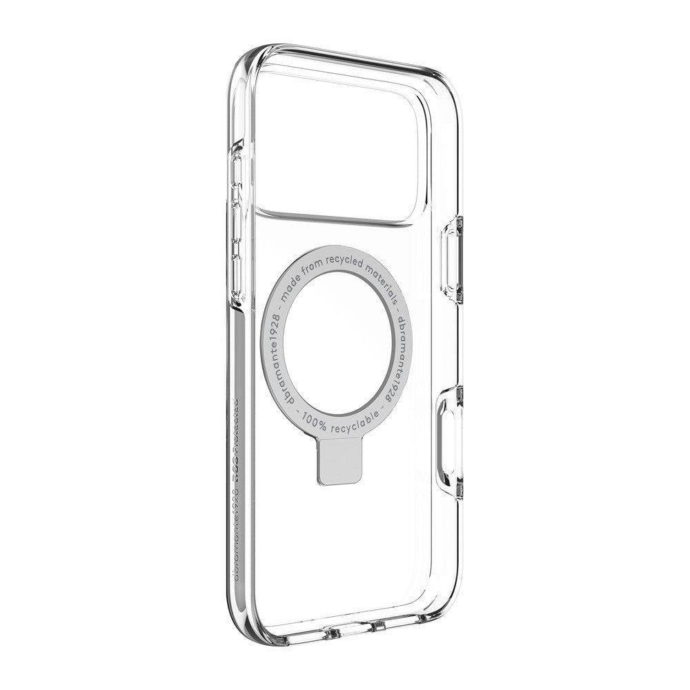 dbramante1928 iPhone 17 Pro Max/iPhone 18 Pro Max Cover Iceland Ultra MagSafe Kick D3O Klar