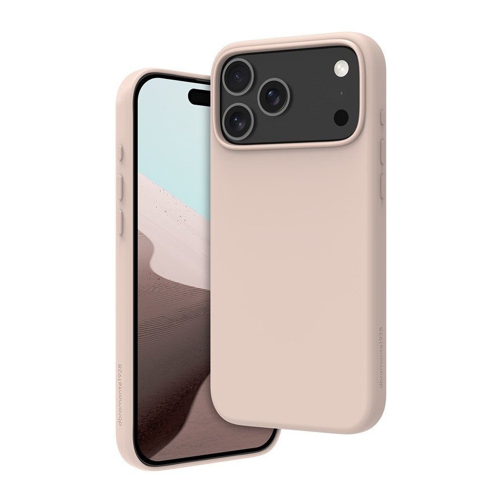 dbramante1928 iPhone 17 Pro Max/iPhone 18 Pro Max Cover Roskilde MagSafe ICON Pink Sand
