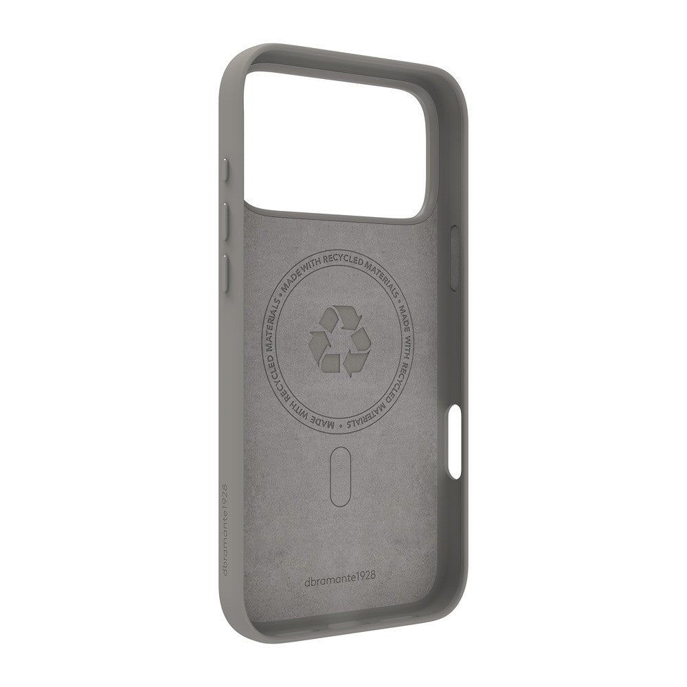 dbramante1928 iPhone 17 Pro Max/iPhone 18 Pro Max Cover Roskilde MagSafe ICON River Stone