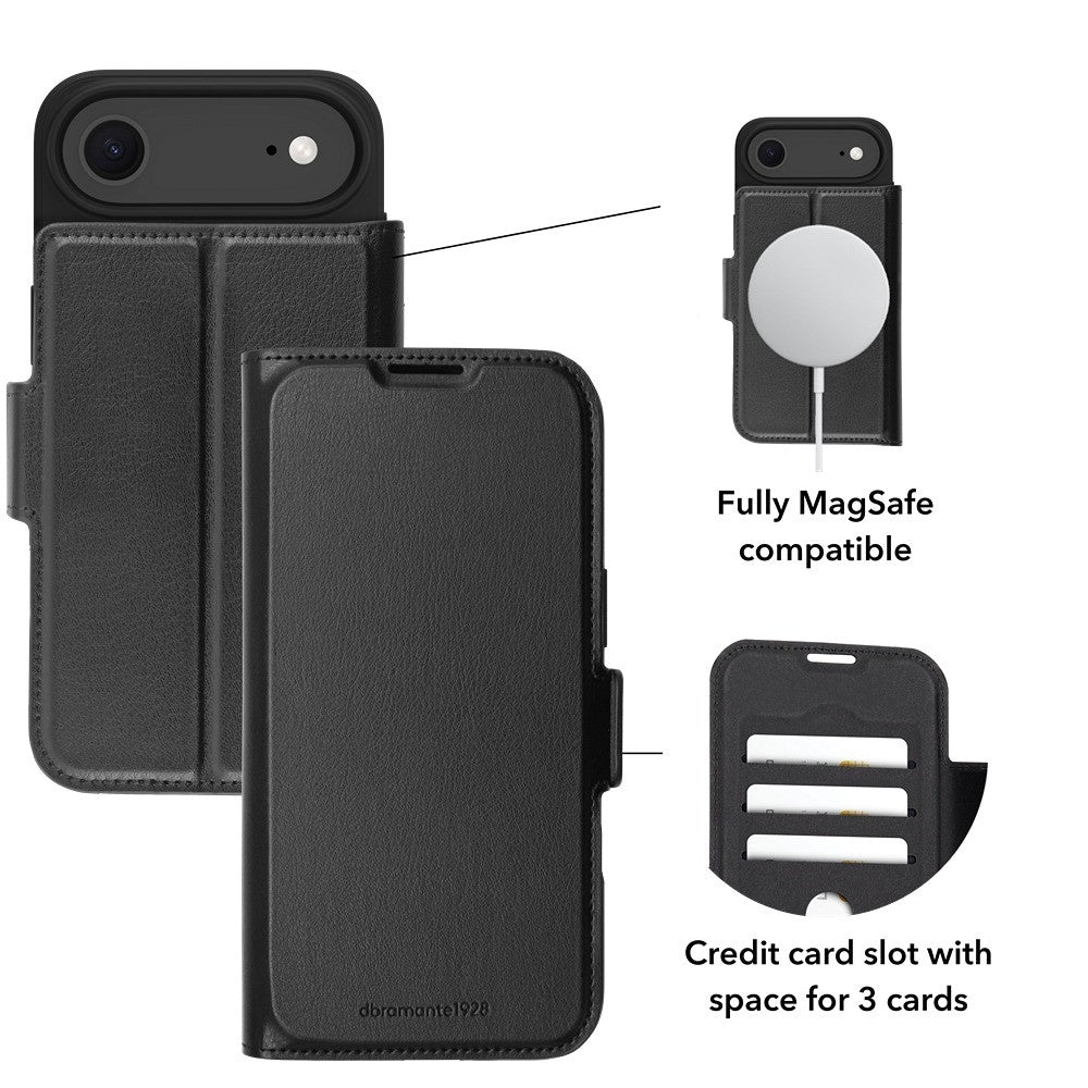 dbramante1928 iPhone Air Etui Oslo Pro MagSafe Sort