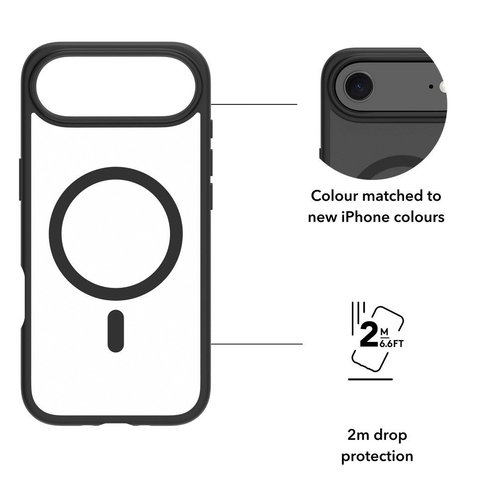 dbramante1928 iPhone Air Cover Grenen MagSafe Sort
