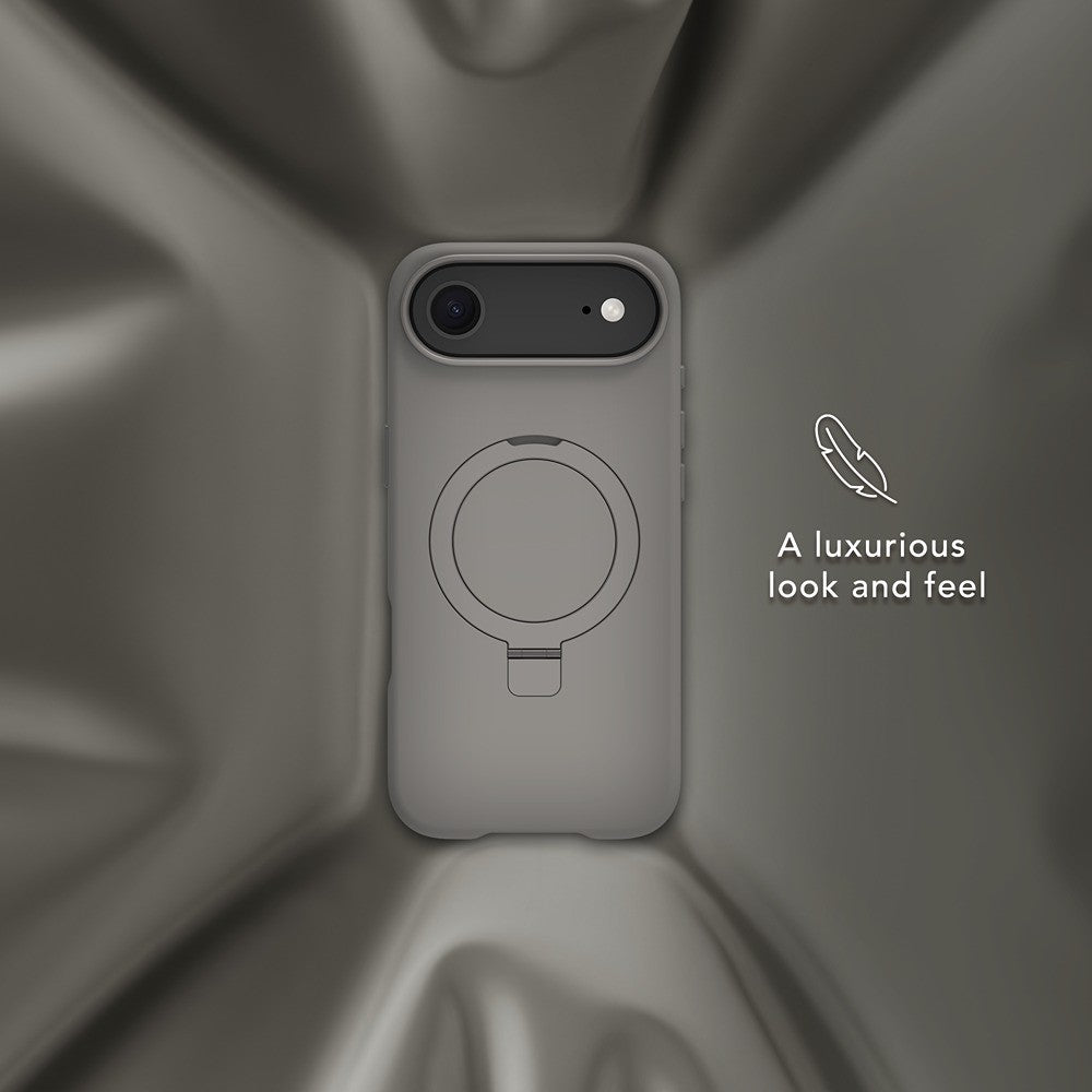 dbramante1928 iPhone Air Cover Roskilde MagSafe Kick ICON River Stone