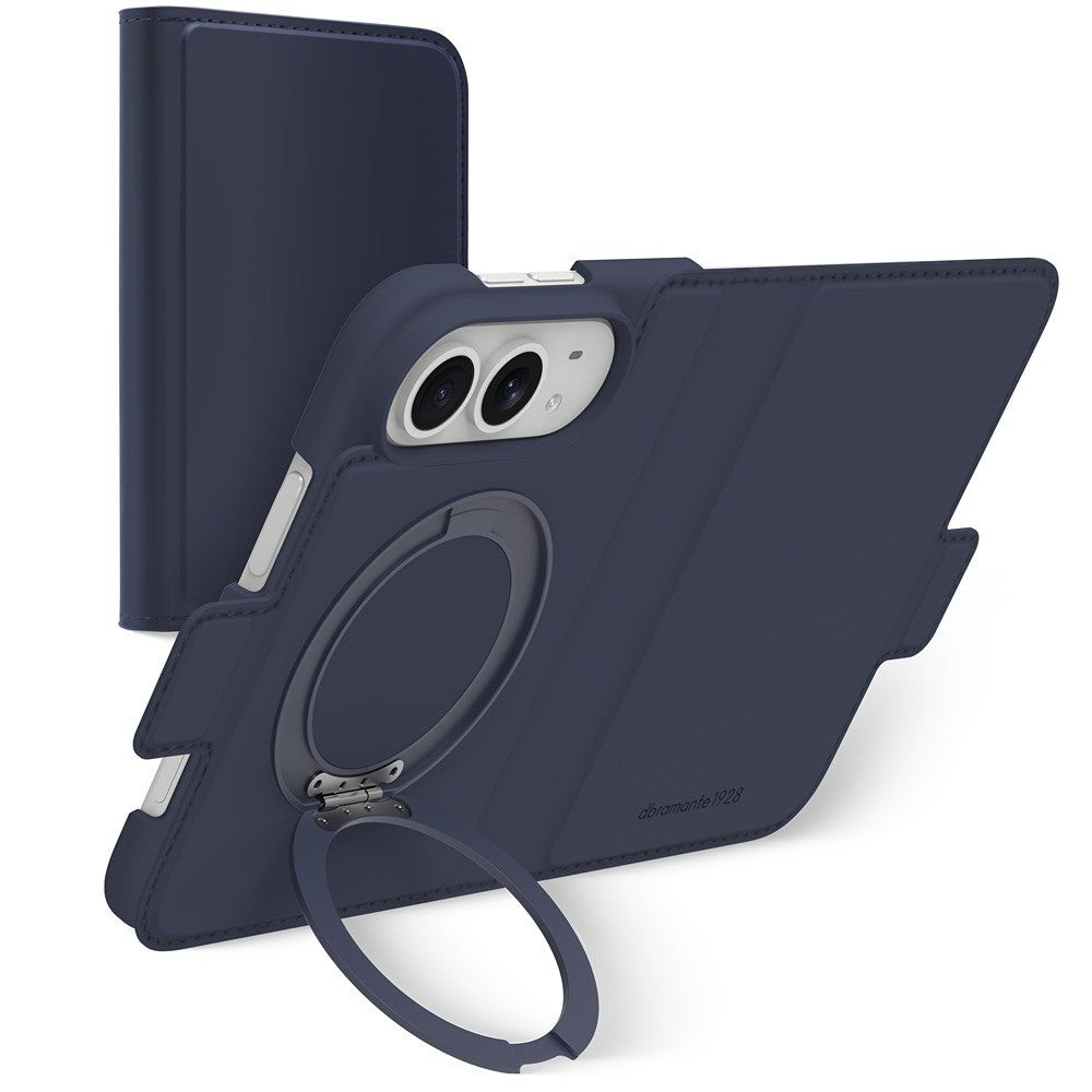 dbramante1928 iPhone Duo Etui Copenhagen MagSafe Kick ICON Deep Water