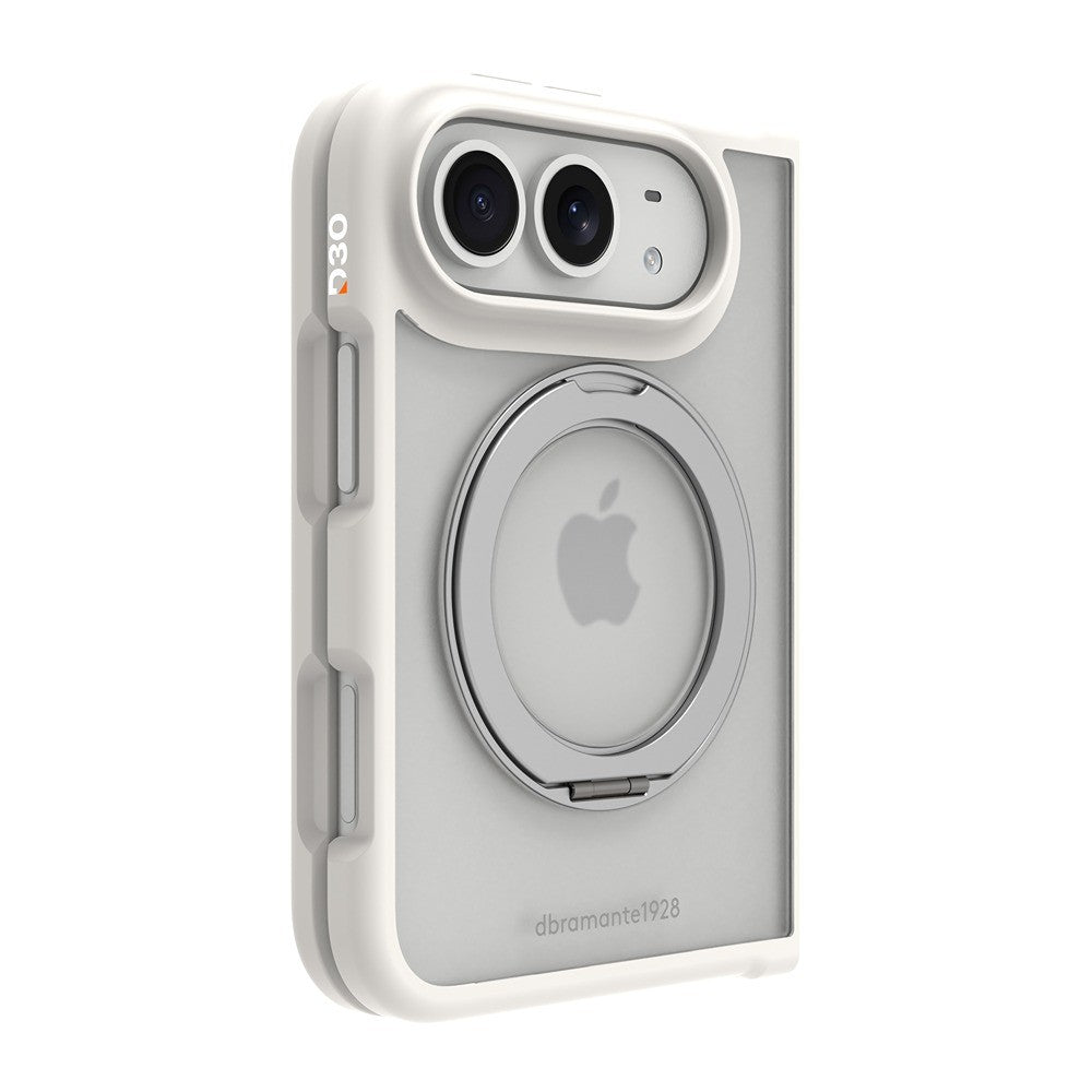 dbramante1928 iPhone Duo Cover Grenen Ultra MagSafe Kick Hvid