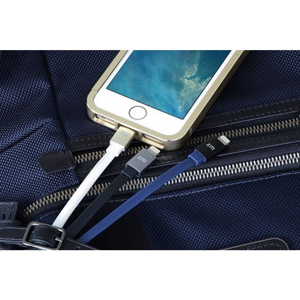 Just Mobile Kabel AluCable Flat USB-A/Lightning 1.2m Rosaguld