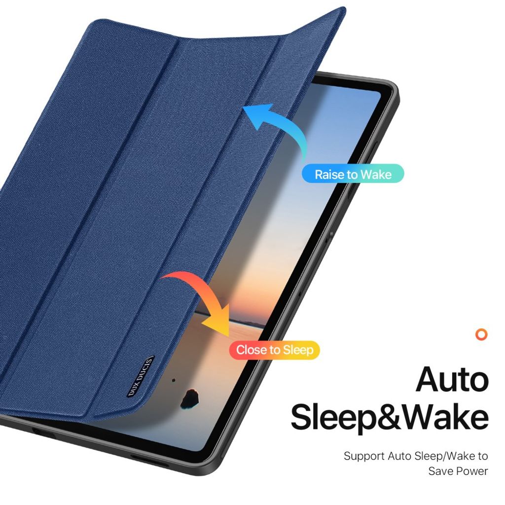 Dux Ducis Samsung Galaxy Tab S12 Plus Etui DOMO Series Blå