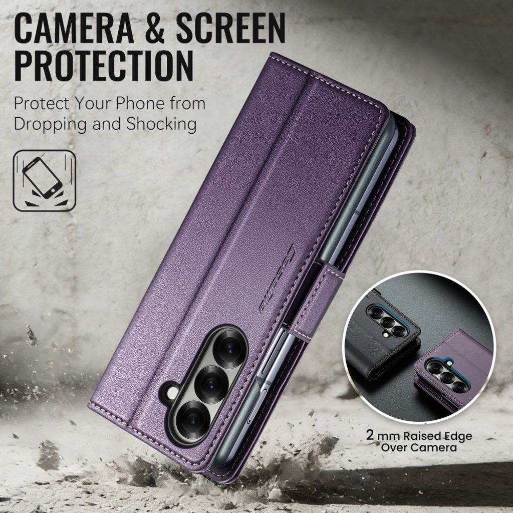 CaseMe Samsung Galaxy Z Fold 8 Ultra Etui 023 Series Lilla