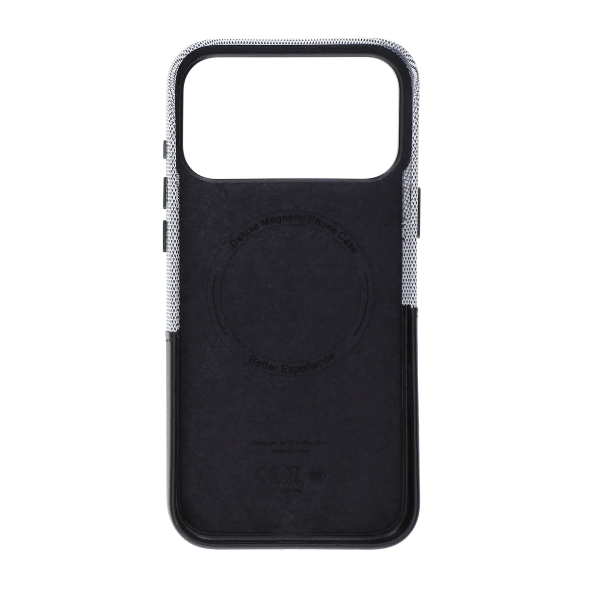 iPhone 17 Pro/iPhone 18 Pro Cover i læder med kortholder og MagSafe Sort