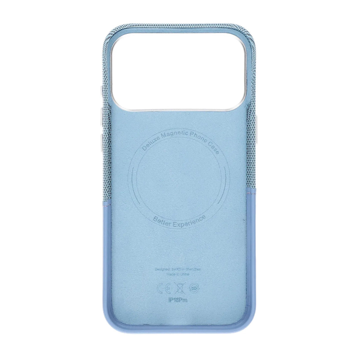 iPhone 17 Pro/iPhone 18 Pro Cover i læder med kortholder og MagSafe Blå