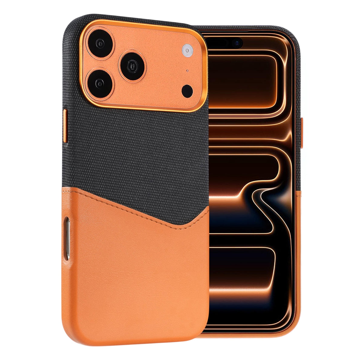 iPhone 17 Pro/iPhone 18 Pro Cover i læder med kortholder og MagSafe Brun