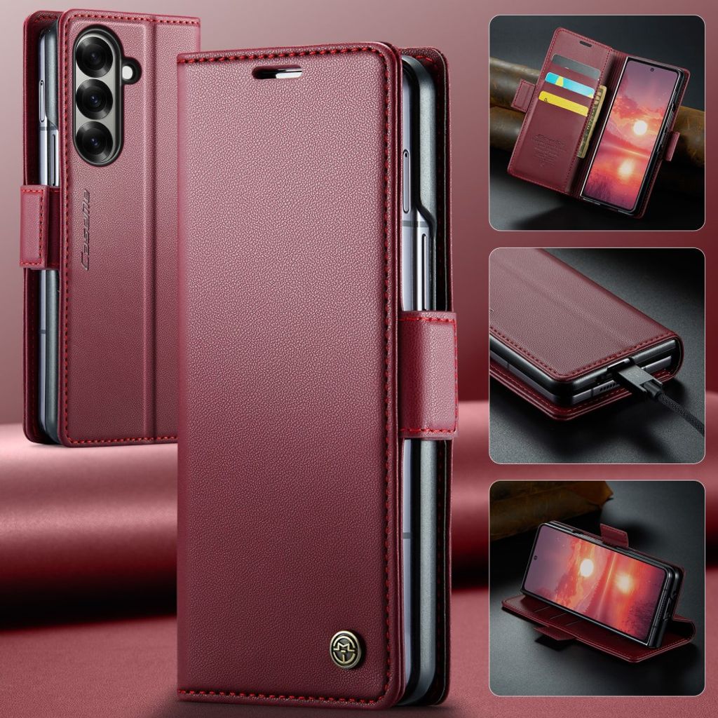 CaseMe Samsung Galaxy Z Fold 8 Ultra Etui 023 Series Rød