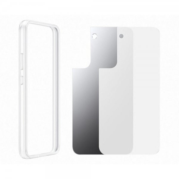 Samsung Original Galaxy S22 Plus Cover Frame Cover Transparent