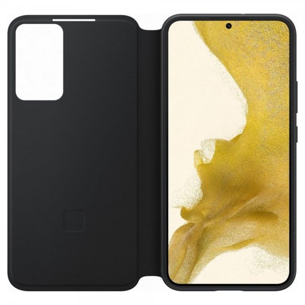 Samsung Original Galaxy S22 Plus Cover Smart Clear View Cover Sort