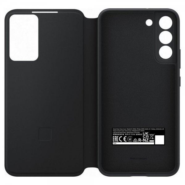 Samsung Original Galaxy S22 Plus Cover Smart Clear View Cover Sort