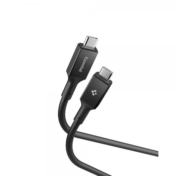 Spigen Essential USB-C til USB-C 240W 1.2m Sort
