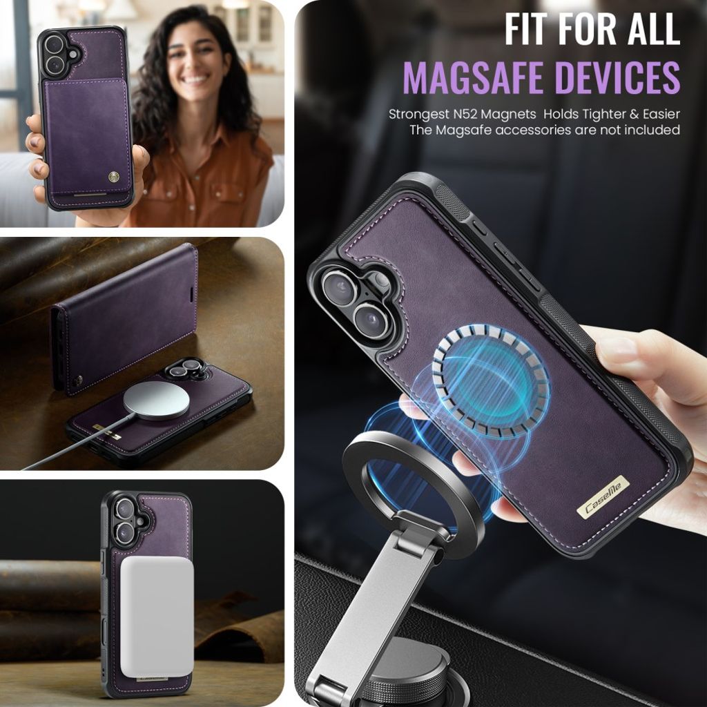 CaseMe iPhone 17 Etui C49 Series Lilla