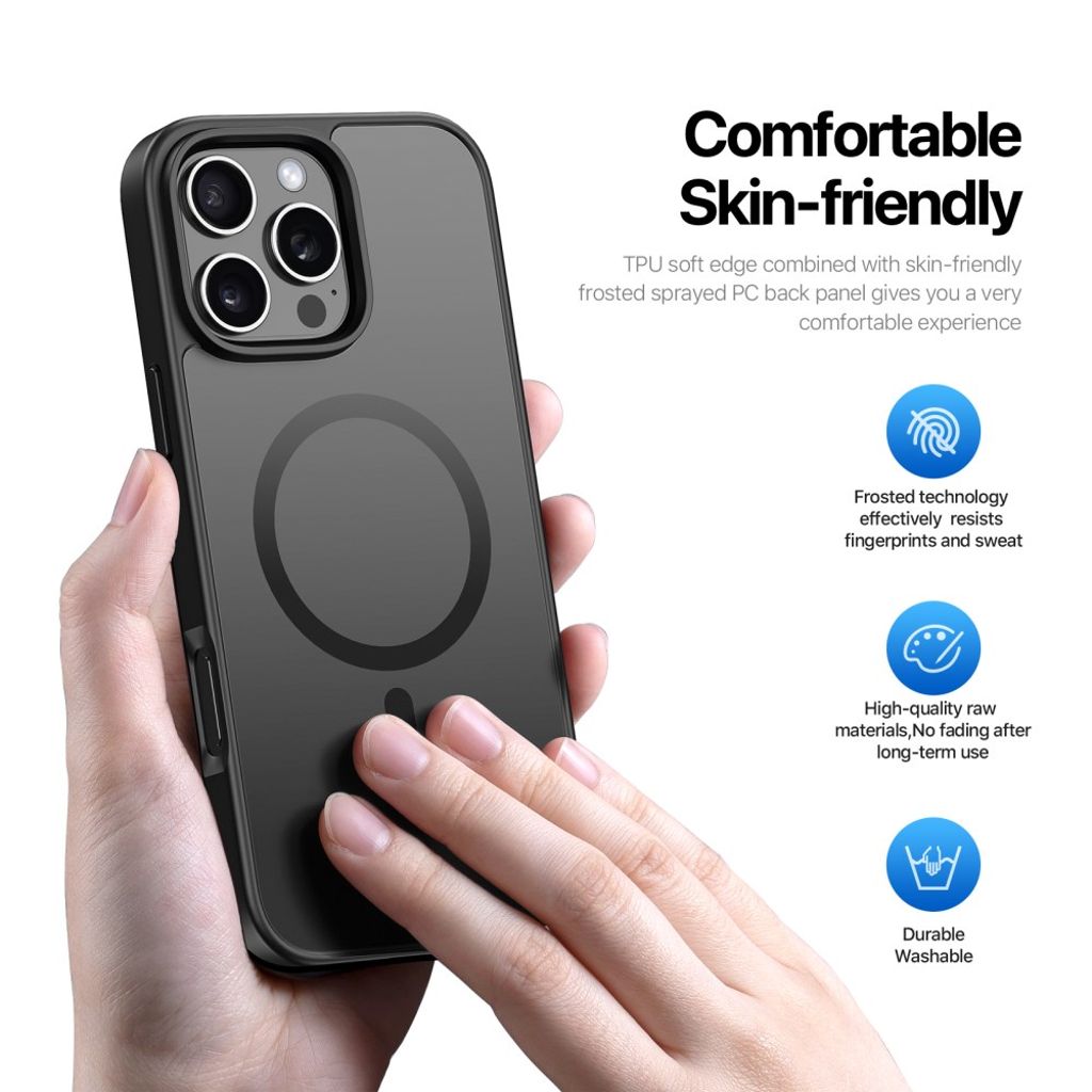 Dux Ducis iPhone 16 Pro Cover Yind Series MagSafe Sort
