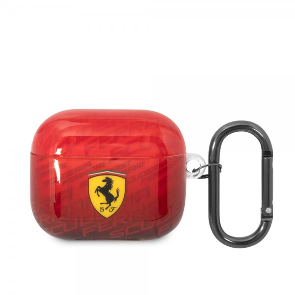 Ferrari AirPods 3 Cover Scuderia Rød