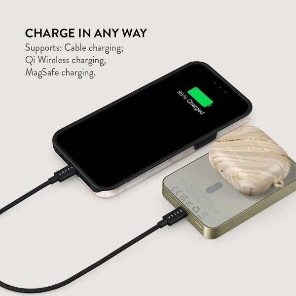 Burga Powerbank MagSafe 5000 mAh Full Glam Guld