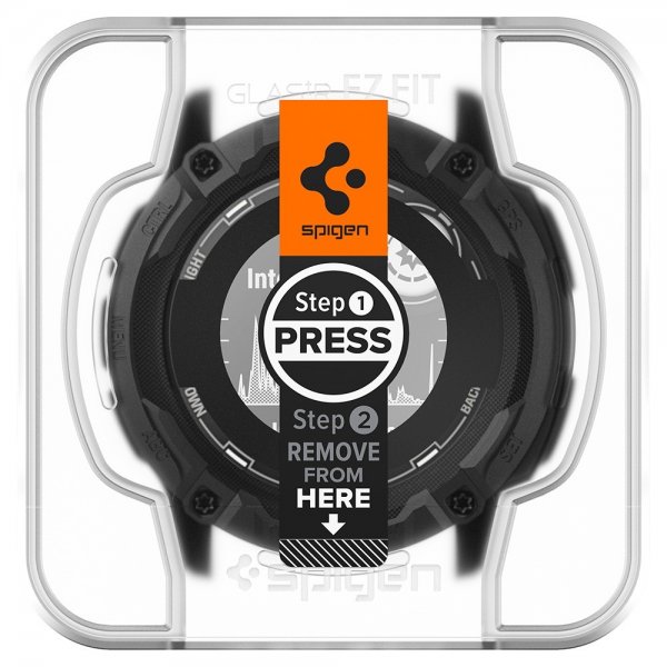 Spigen Garmin Instinct 2X Solar Skærmbeskyttelse GLAS.tR EZ Fit 2-pak