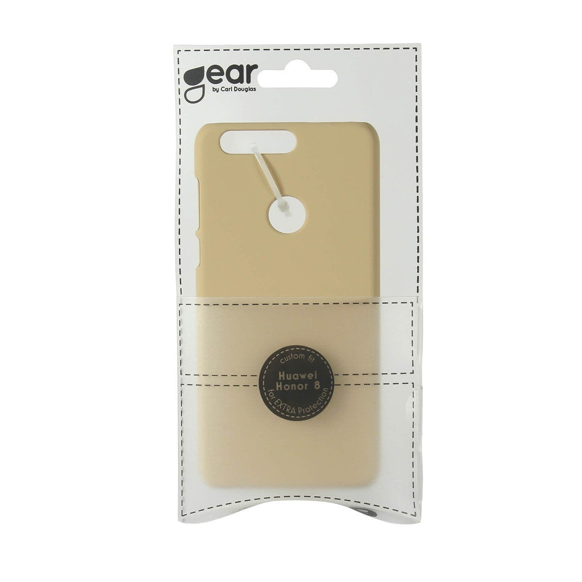 Gear Honor 8 Cover Hårdplast Beige