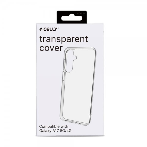 Celly Samsung Galaxy A17 Cover GELSKIN Transparent