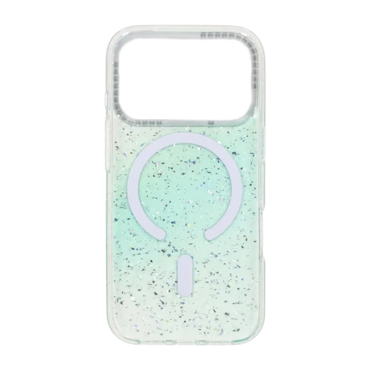 iPhone 17 Pro Max Cover Glitter Diamond MagSafe Grøn