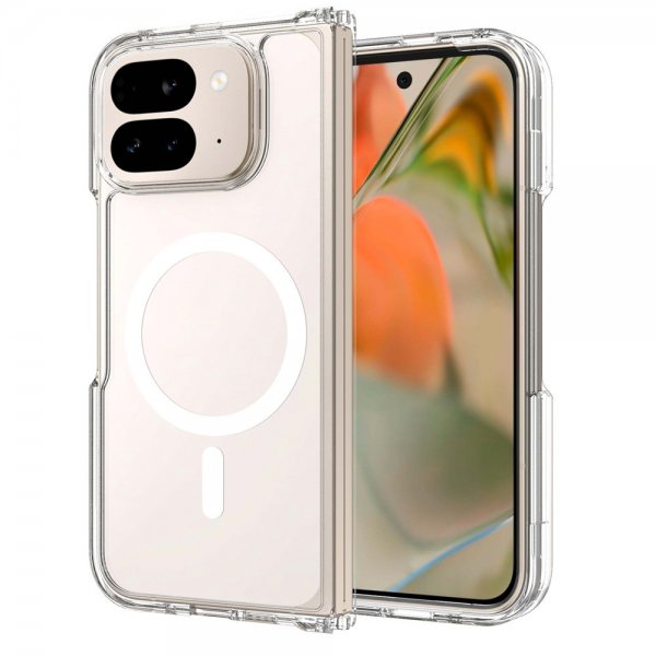Nordic Covers Google Pixel 10 Pro Fold Cover Feather Series MagSafe Transparent