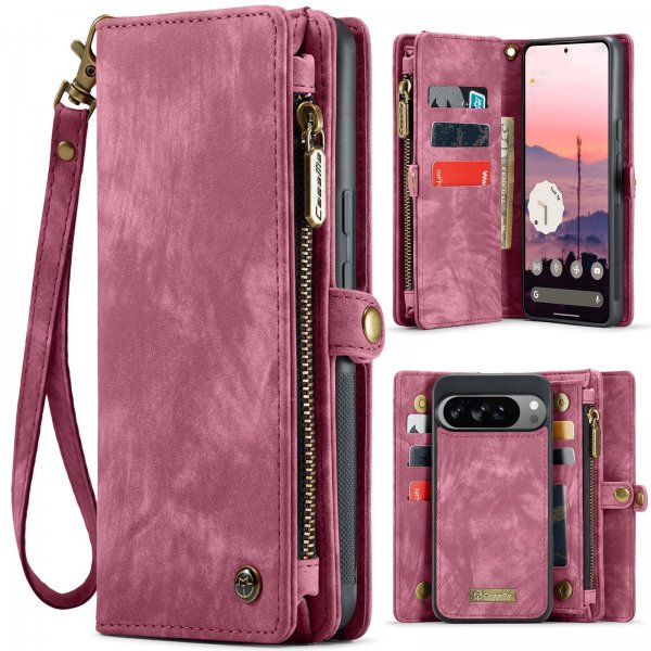 CaseMe Google Pixel 10 Pro XL Cover 008 Series Aftageligt Cover Rød