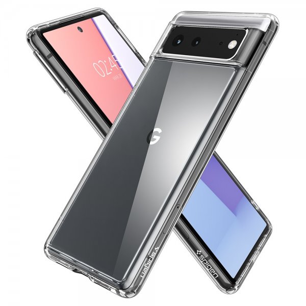 Spigen Google Pixel 6 Cover Ultra Hybrid Krystalklar