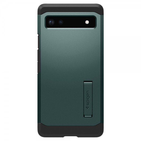 Spigen Google Pixel 6a Cover Tough Armor Midnight Green