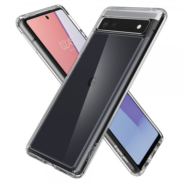 Spigen Google Pixel 6a Cover Ultra Hybrid Crystal Clear