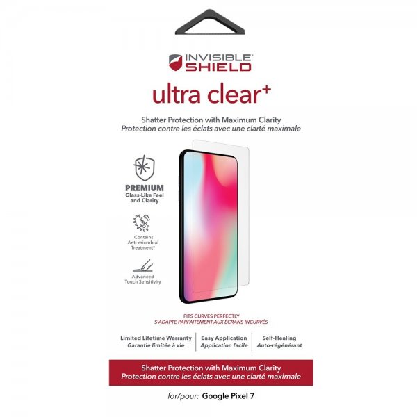ZAGG InvisibleShield Google Pixel 7 Skærmbeskyttelse Ultra Clear
