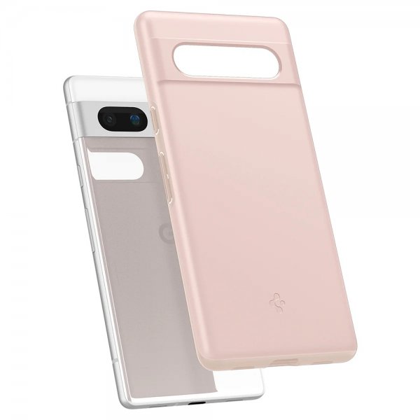 Spigen Google Pixel 7a Cover Thin Fit Pink Sand
