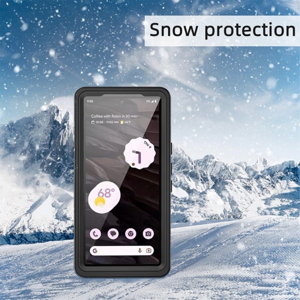 Redpepper Google Pixel 7a Cover Vandtæt IP68 Sort