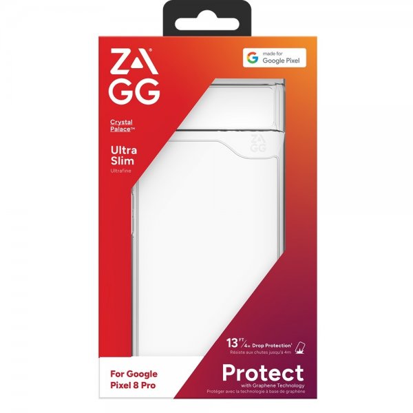 ZAGG Google Pixel 8 Pro Cover Crystal Palace Transparent