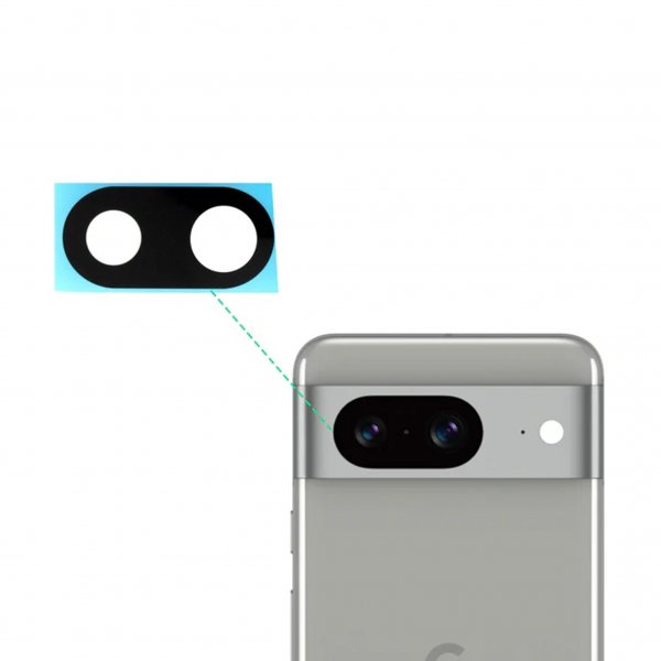 Google Pixel 8a kameralinseglas