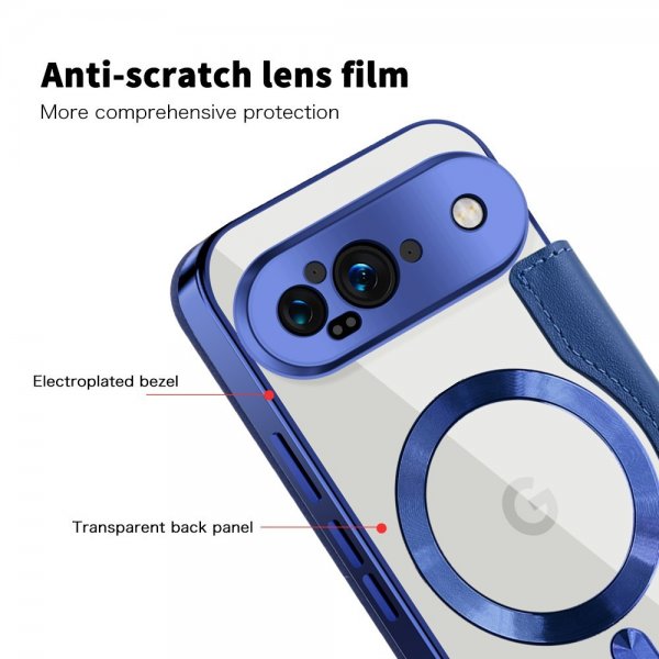 Google Pixel 9 Cover MagSafe Blå