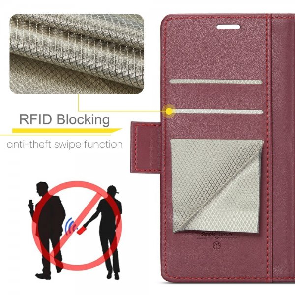 CaseMe Google Pixel 9/Pixel 9 Pro Cover 023 Series Rød