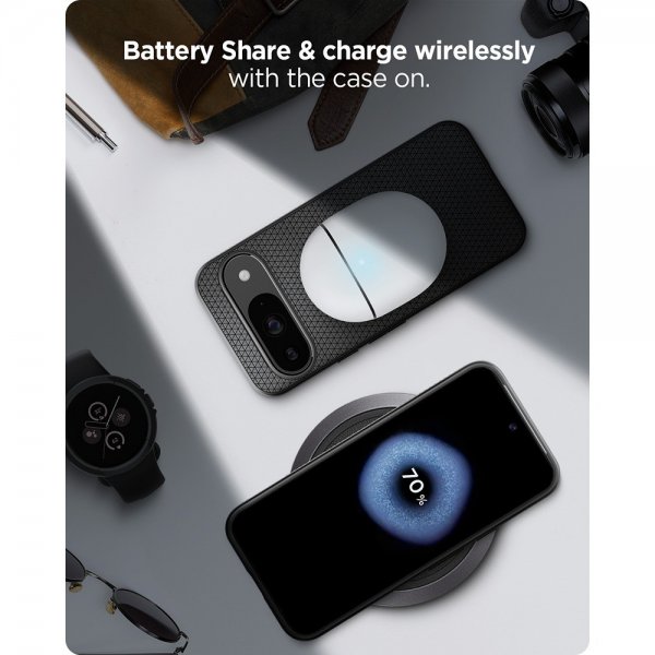 Spigen Google Pixel 9/Pixel 9 Pro Cover Liquid Air Mat Sort