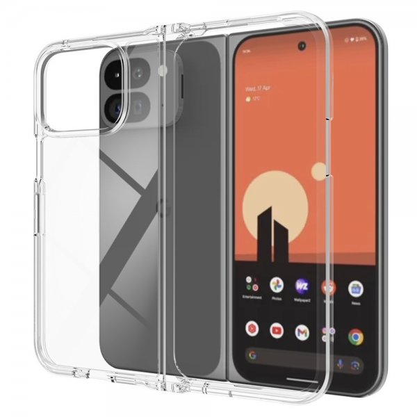Google Pixel 9 Pro Fold Cover Gennemsigtig Gennemsigtig