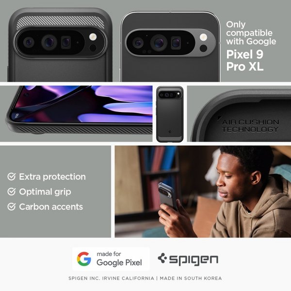 Spigen Google Pixel 9 Pro XL Cover Robust Armor Mat Sort