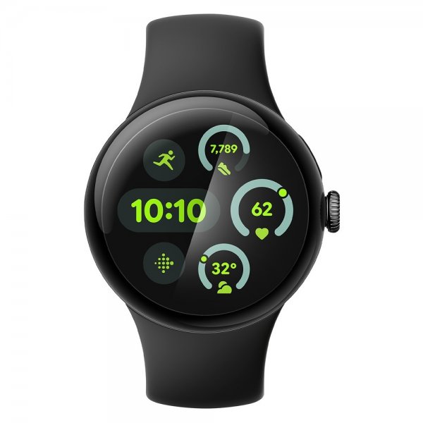 Spigen Google Pixel Watch 3/4 45mm Skærmbeskyttelse EliteShield EZ Fit 2-pak