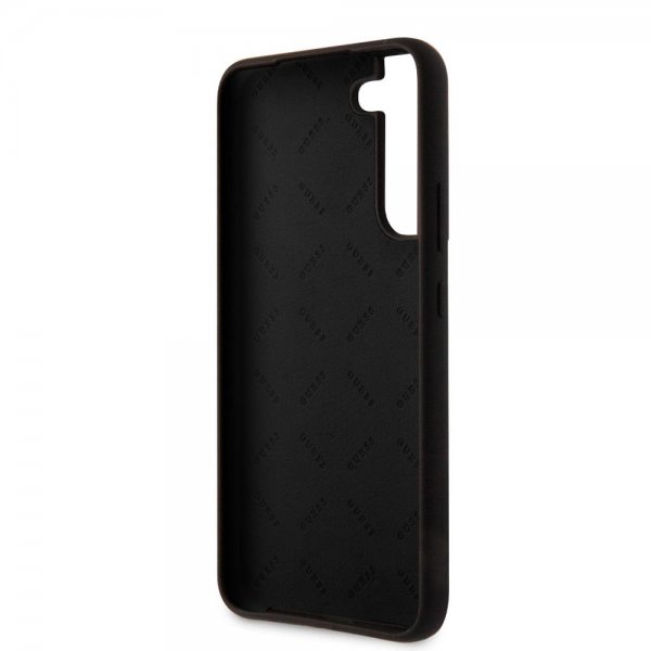 Guess Samsung Galaxy S22 Cover Script Metal Logo Sort