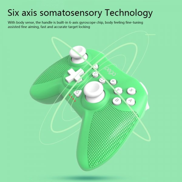 Ipega Håndkontrol Mini Grippevenlig Grøn