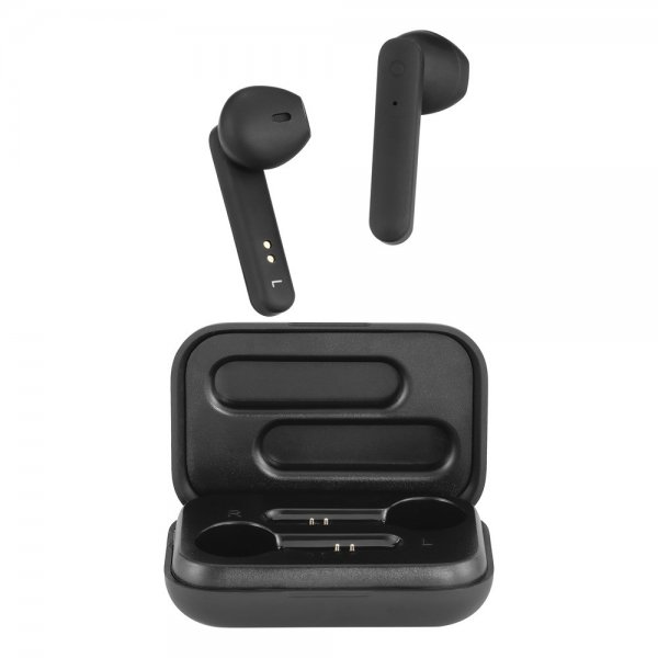 Streetz Hovedtelefoner T110 Trådløse Semi-In-Ear-øretelefoner Sort