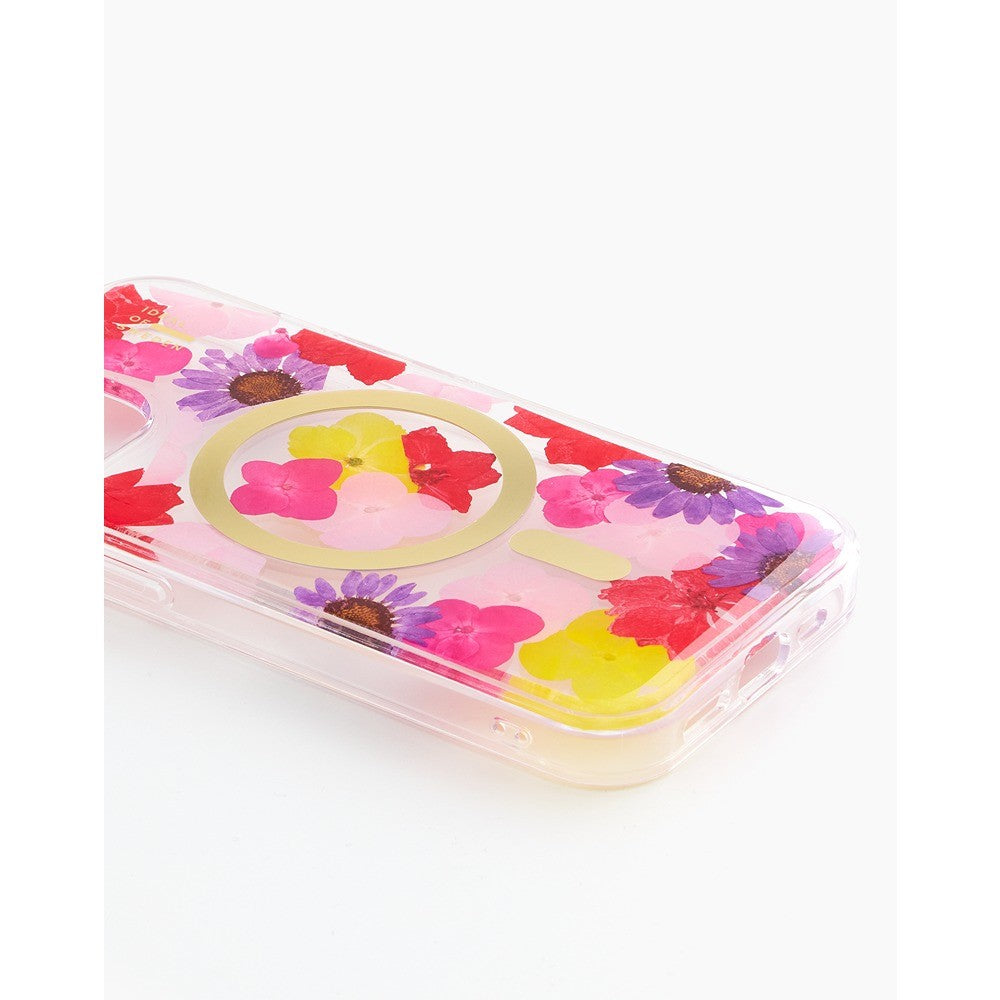 Ideal of Sweden iPhone 13/14/15/16e/17e Cover Clear Case MagSafe Tropical Floral