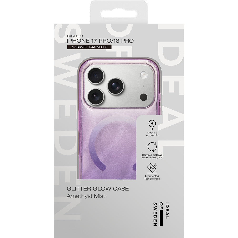 Ideal of Sweden iPhone 17 Pro/iPhone 18 Pro Cover Klar etui MagSafe Amethyst Mist